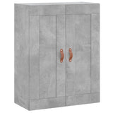 Highboard Concrete Grey 69,5x34x180 cm Engineered Wood 3199853