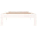 Bed Frame without Mattress White 90x190cm Single 810331
