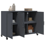 Sideboard Anthracite 100.5x39x72 cm Steel 846682
