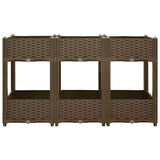 Raised Bed 120x40x71 cm Polypropylene 316521
