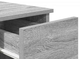 Bedside Cabinets with Drawer 2 pcs Grey Sonoma 20x36x60 cm 858706
