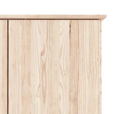 Wardrobe ALTA 90x55x170 cm Solid Wood Pine 353929