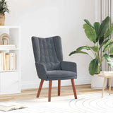 Armchair Dark Grey 63 x 67 x 94 cm Velvet 42001815