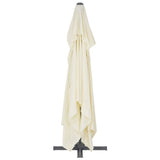 Garden Parasol with Portable Base Sand 276344
