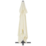 Garden Parasol with Portable Base Sand 276344