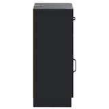 Bathroom Storage Cainet UTRECHT Black 30 x 31 x 77 cm 897706