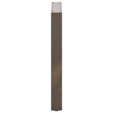 Dining Table Legs U-Shaped 2 pcs Natural Steel 60x cm Steel 4013183