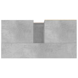Bathroom Cabinet Concrete Grey 65x33x60 cm Engineered Wood 831608