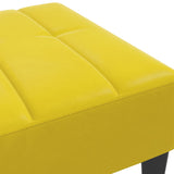 Footstool Yellow 77x55x31 cm Velvet 4007388