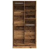 Wardrobe Old Wood 100x50x200 cm Engineered Wood 3307772