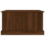 ZNTS Storage Box Brown Oak 70x40x38 cm Engineered Wood 816511