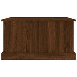 ZNTS Storage Box Brown Oak 70x40x38 cm Engineered Wood 816511