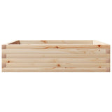 Garden Planter 90x90x23 cm Solid Wood Pine 847203