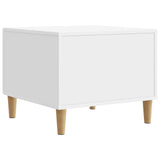 Coffee Table High Gloss White 49 x 50 x 40 cm Engineered Wood 894739