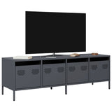 TV Cabinet Anthracite 135x39x43.5 cm Cold-rolled Steel 851306