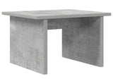 Shoe Cabinet with Shelf 2 pcs Concrete Grey Engineered Wood 8000383