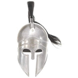 Greek Warrior Helmet Antique Replica LARP Silver Steel 286229