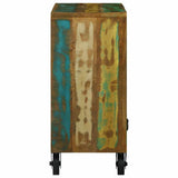 Sideboard with Drawer Brown 80 x 30 x 65 cm Solid Reclaim Wood 358878