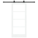 Sliding Door Manual ORKDAL White 86 x 198.5 cm Wood and metal 3332004