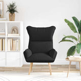 Armchair Black 69 x 74 x 93 cm Fabric 42001867