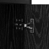 Bookshelf Black Oak 80 x 30 x 155.5 cm Engineered Wood 868437