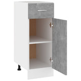 Drawer Bottom Cabinet Lyon Concrete Grey 30x46x81.5 cm Engineered Wood 801208