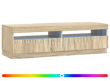LED TV Cabinet Sonoma Oak Engineered Wood 897427