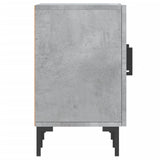 TV Cabinet Concrete Grey 150x30x50 cm Engineered Wood 829104