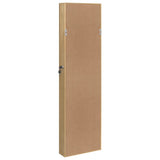 Mirror Jewellery Cabinet Wall Mounted 30x8.5x106 cm 353216