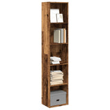 Bookcase Old Wood 40x30x189 cm Engineered Wood 857892