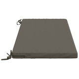 2-Piece Bench Cushions SOEST 2 pcs 100% Polyester Grey 949333