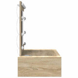 Dressing Table Brown 83 x 40 x 70 cm Engineered Wood 865228