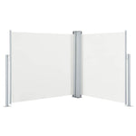 Retractable Side Awning Cream 120x600 cm 48449