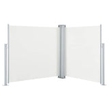 Retractable Side Awning Cream 120x600 cm 48449