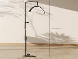 Half Moon Lash Light, Beauty Floor Lamp with 350&deg Rotatable Head, 7 Colour Temperature and Phone T3398P425164
