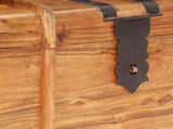Storage Chest 90x40x40 cm Solid Acacia Wood 289643