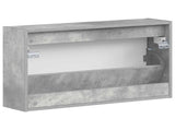 Wall-Mounted Shoe Cabinet ALKMAAR 71 x 17 x 43 cm Concrete Grey 896188