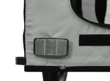 Pet Bike Trailer Black and Grey Oxford Fabric and Iron 93874