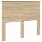 Headboard with Headboard Sonoma Oak 120 cm Engineered wood 887783