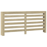 Radiator Cover Sonoma Oak 175x20x82 cm Engineered Wood 852710