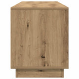 TV Cabinet with LED Lights Artisan Oak 160.5x41x50 cm 3328434
