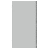 Hanging Glass Cabinet Lyon Grey Sonoma 80x31x60 cm Engineered Wood 815595