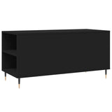 Coffee Table Black 102x44.5x50 cm Engineered Wood 830989