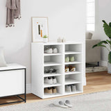Shoe Cabinets 2 pcs White 31.5x35x70 cm Engineered Wood 808982