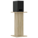 Speaker Stands 2 pcs Sonoma Oak 30x30x60 cm Engineered Wood 852656