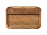 Solid Wood Mini Floating Open Bedside, 1 Drawer and 1 Open Slot, Oak-ish, Brown B2743P402955