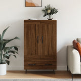 Highboard Brown Oak 69.5x31x115 cm Engineered Wood 830323