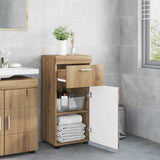Bathroom Cabinet Set TULUM Artisan Oak 37 x 31.5 x 82 cm 880350