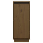 Sideboards 2 pcs Honey Brown 31.5x34x75 cm Solid Wood Pine 813357