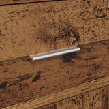 Sideboard with Drawer Old Wood 38 x 34 x 75 cm 869552
